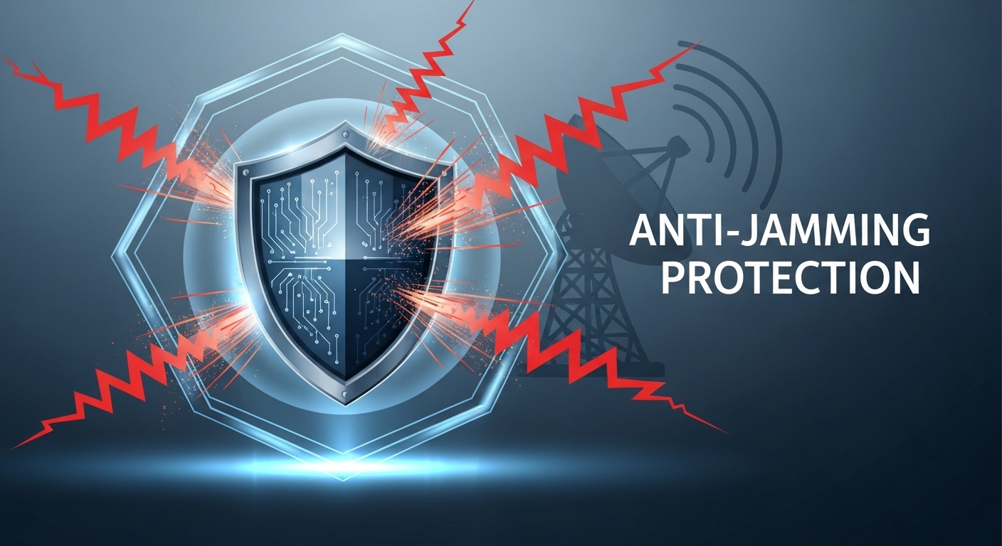 Anti-jamming protection — protected uplink